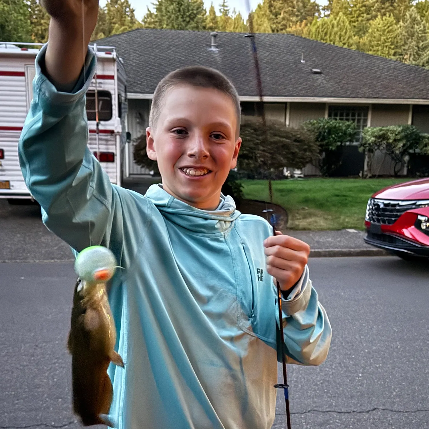 recently logged catches