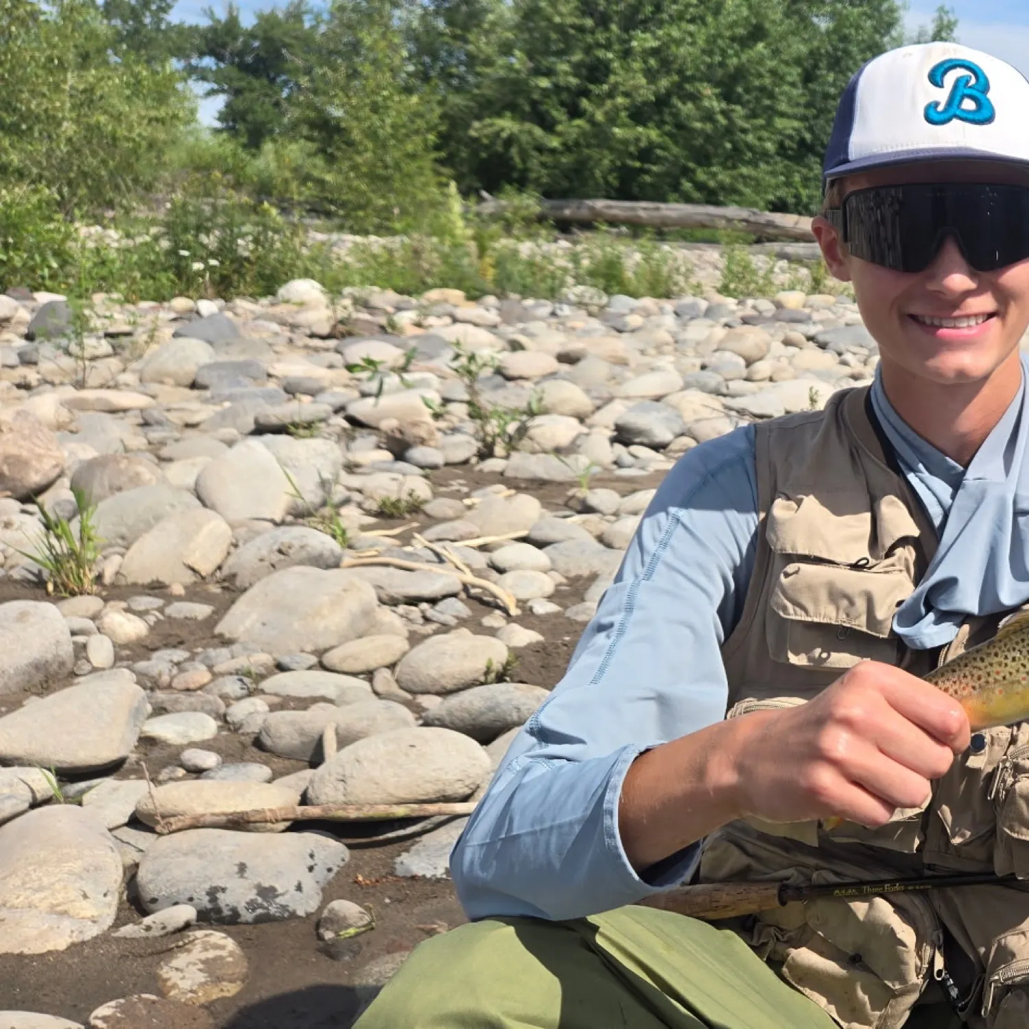 The most recent Brown trout catches on Fishbrain