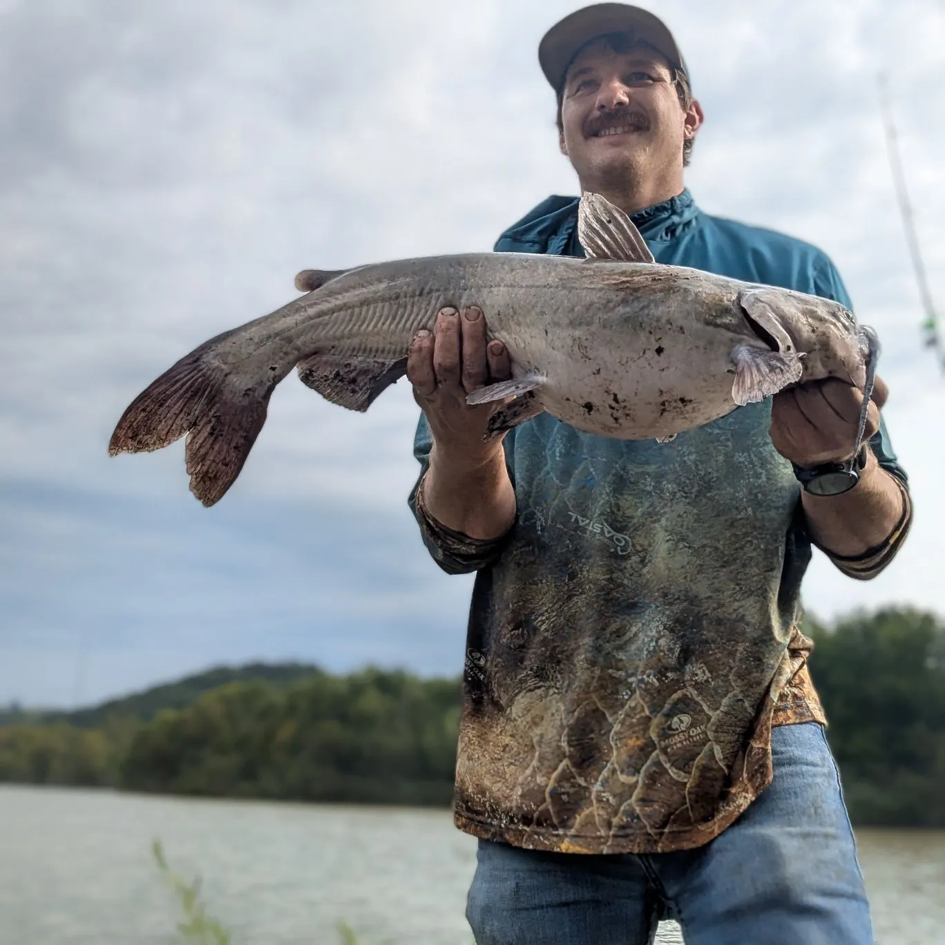 Channel catfish caught on Fishbrain