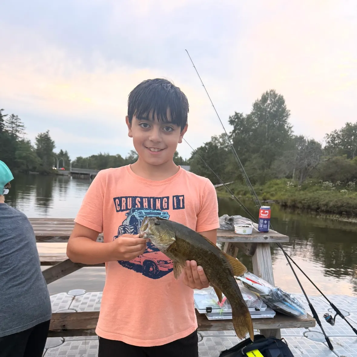Smallmouth bass caught on Fishbrain