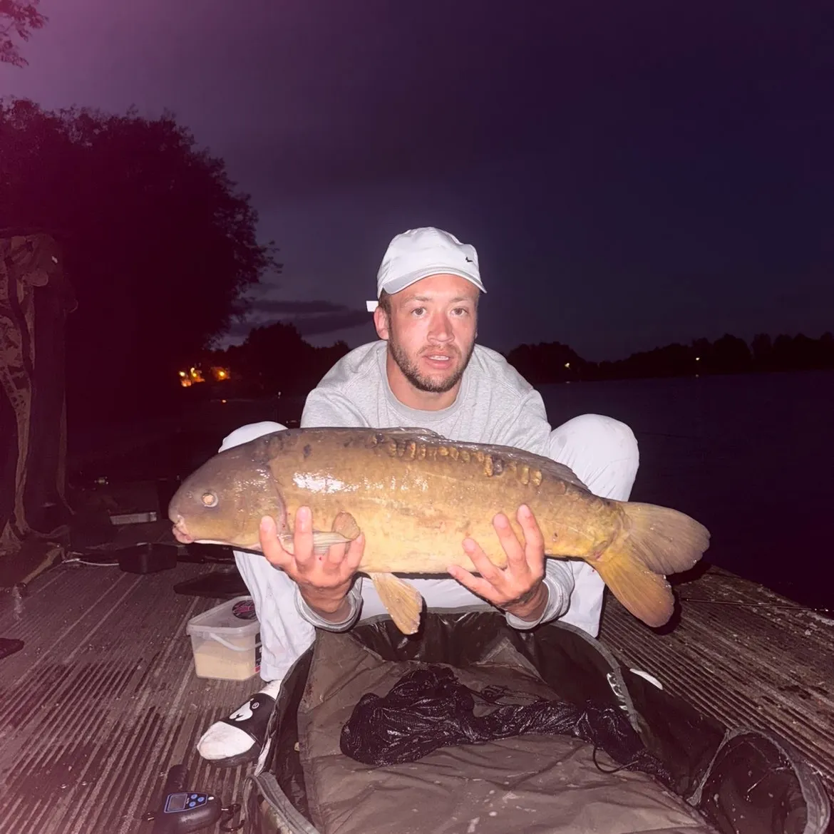 Mirror carp caught on Fishbrain