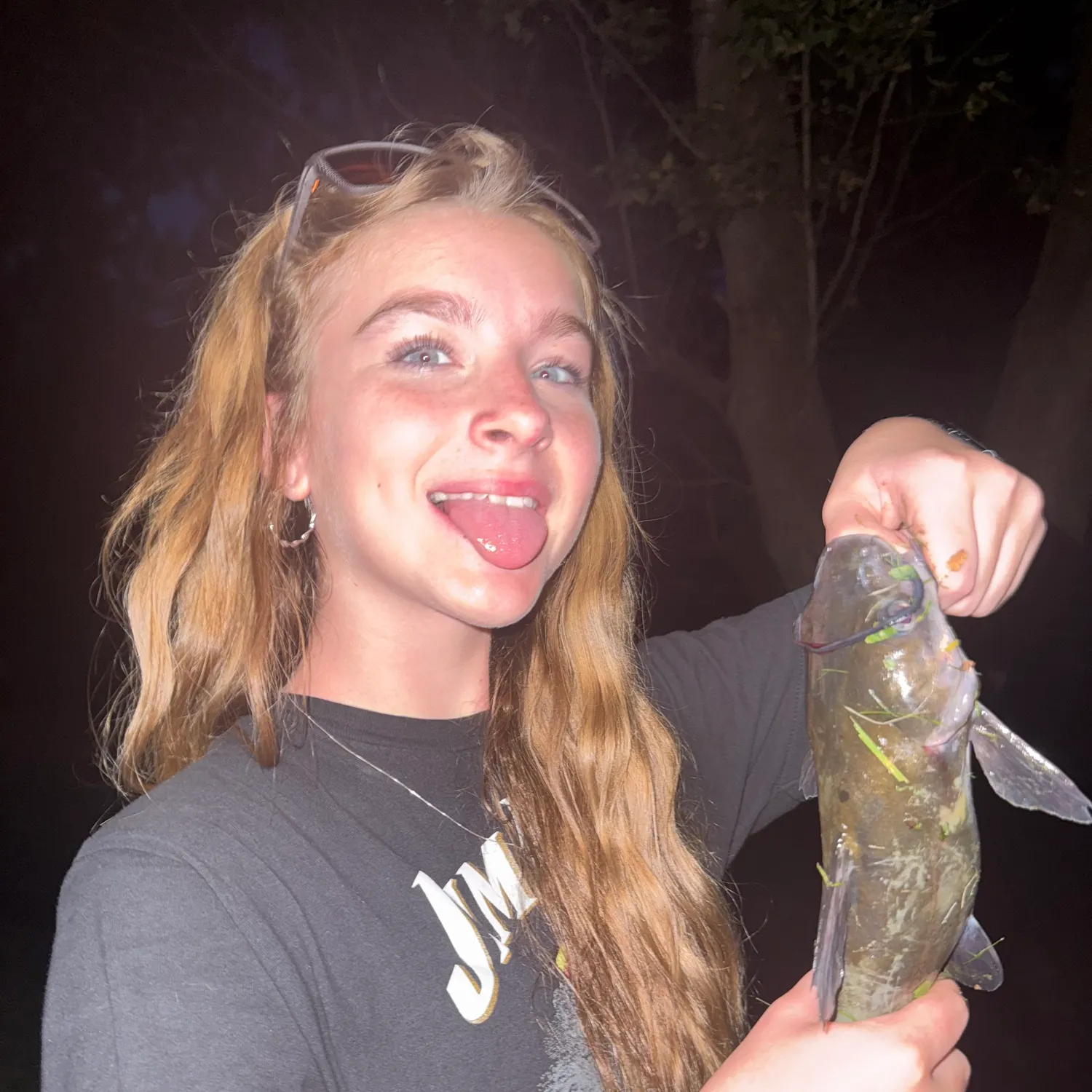 Channel catfish caught on Fishbrain