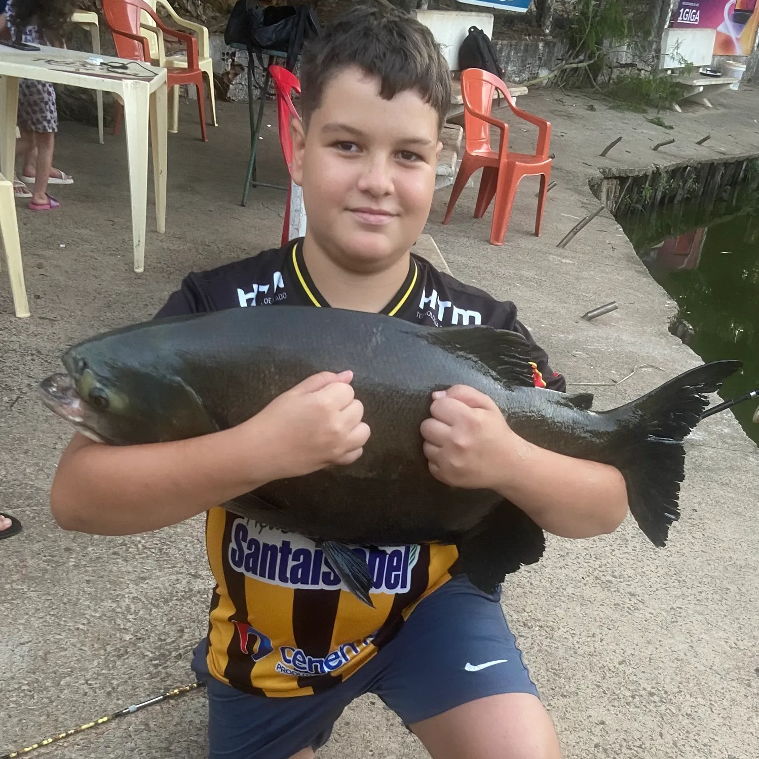 The most recent Black pacu catches on Fishbrain