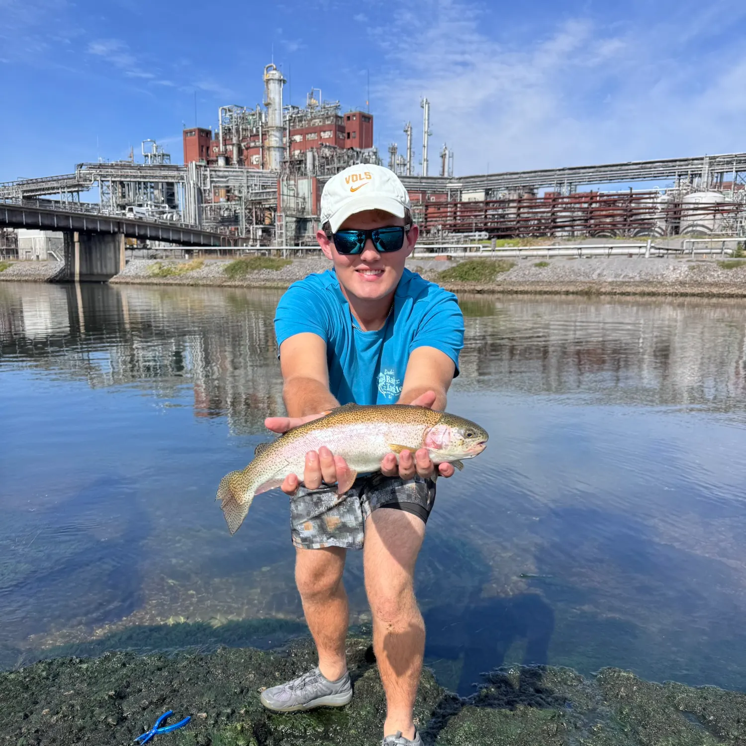 Rainbow trout caught on Fishbrain
