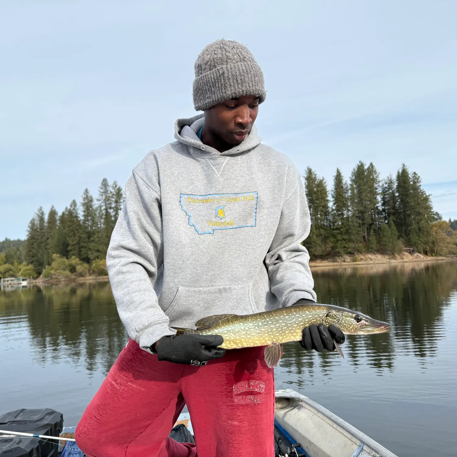 Northern pike caught on Fishbrain