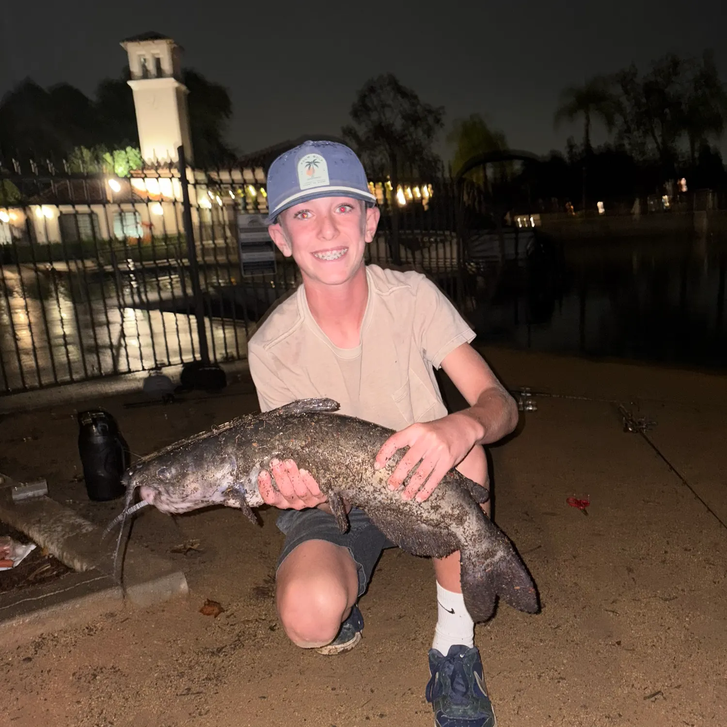 Channel catfish caught on Fishbrain