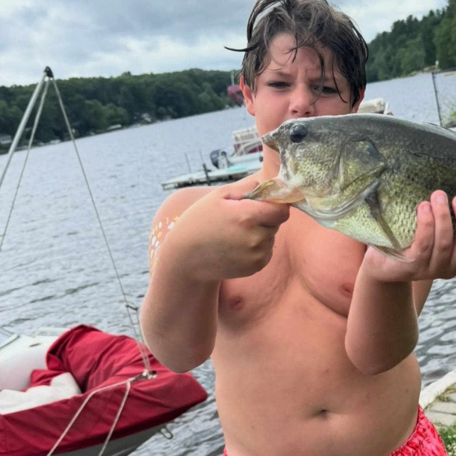recently logged catches