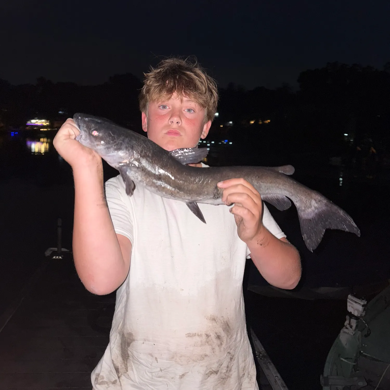 Channel catfish caught on Fishbrain