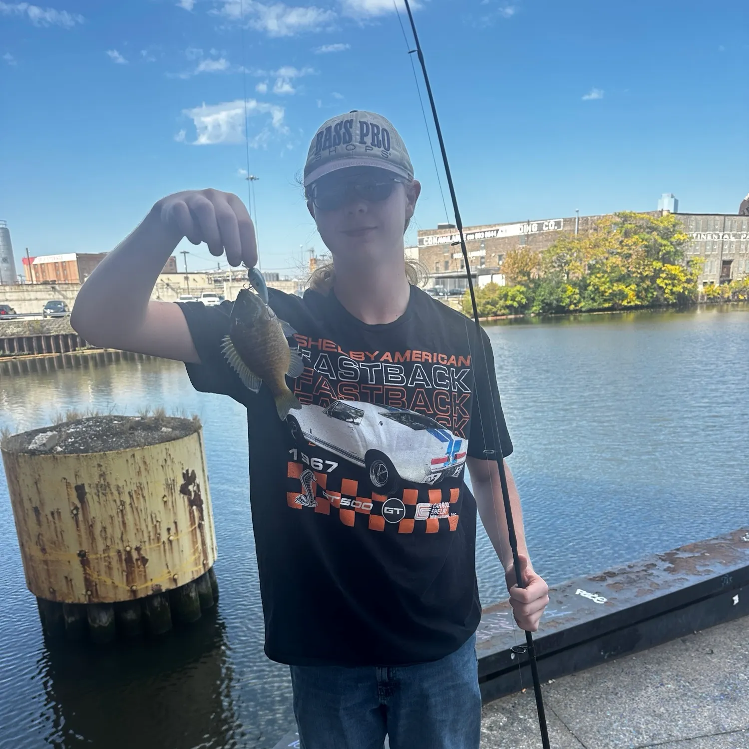Bluegill caught on Fishbrain