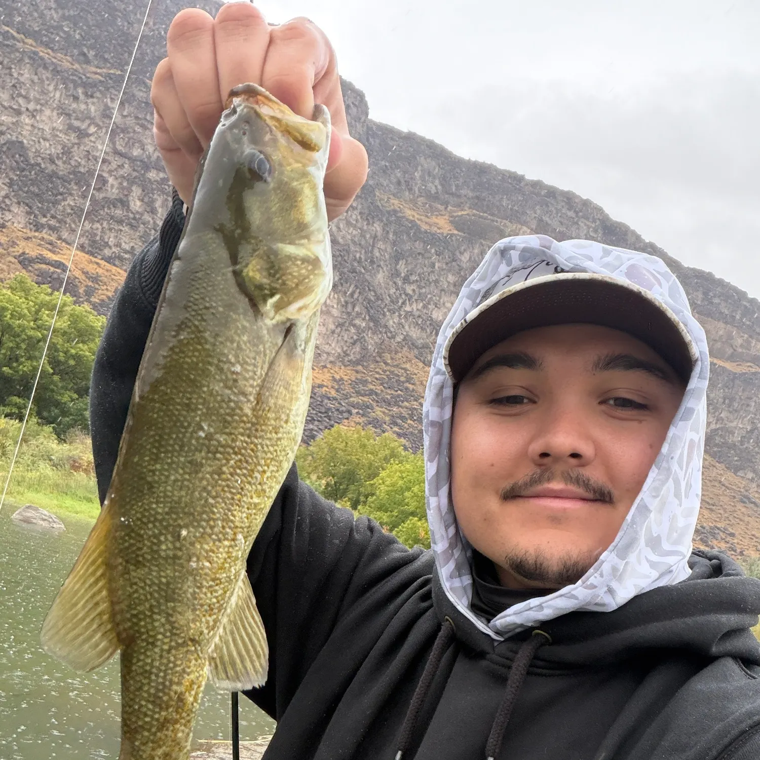 Smallmouth bass caught on Fishbrain