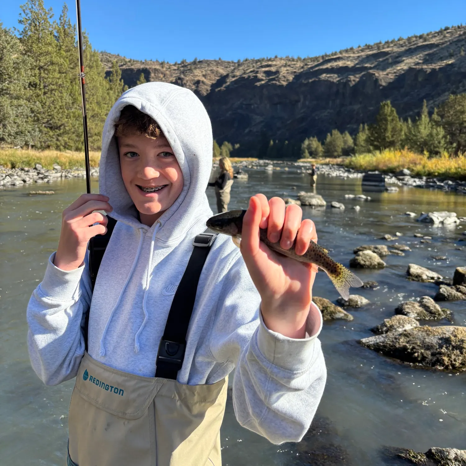 Rainbow trout caught on Fishbrain