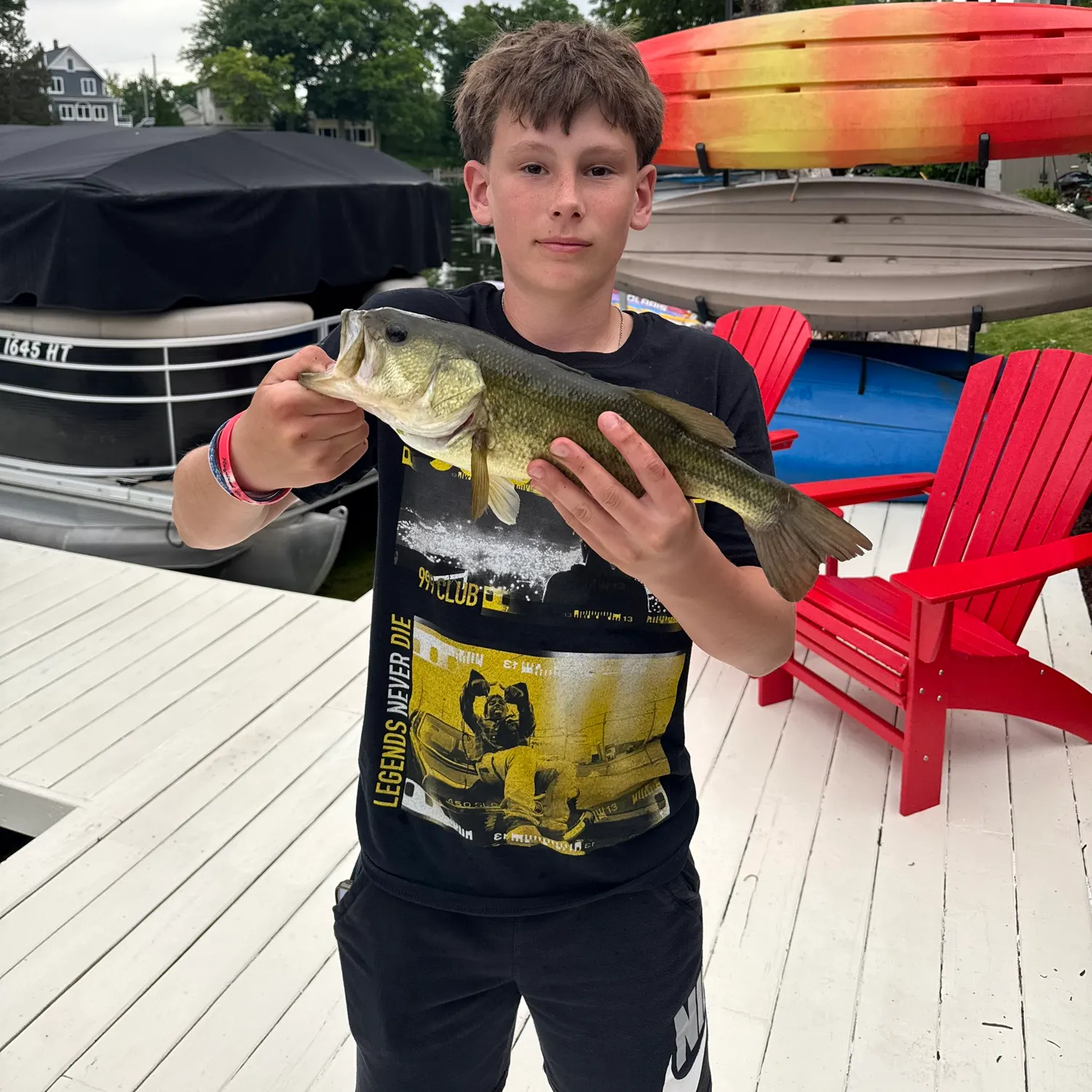 recently logged catches