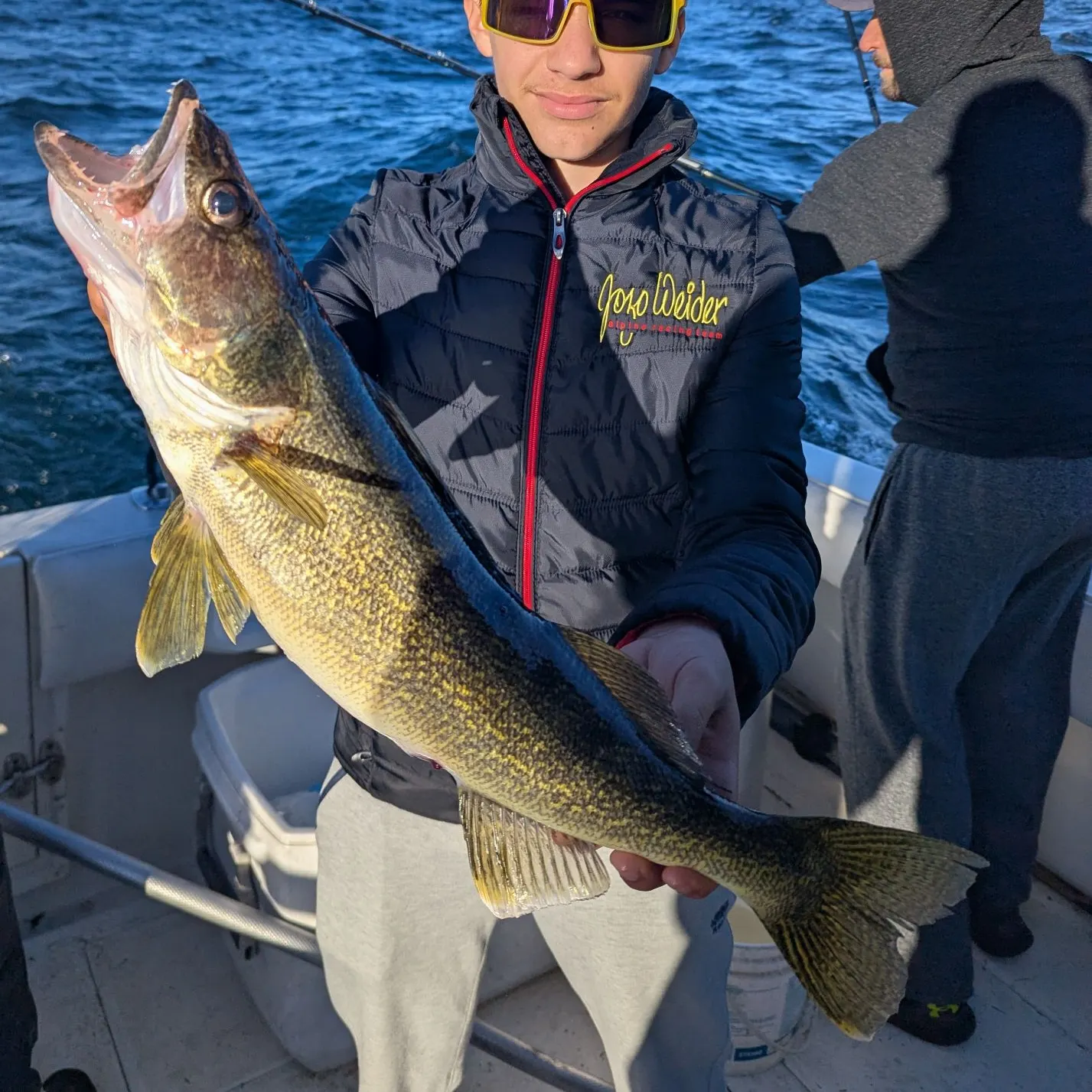 Walleye caught on Fishbrain