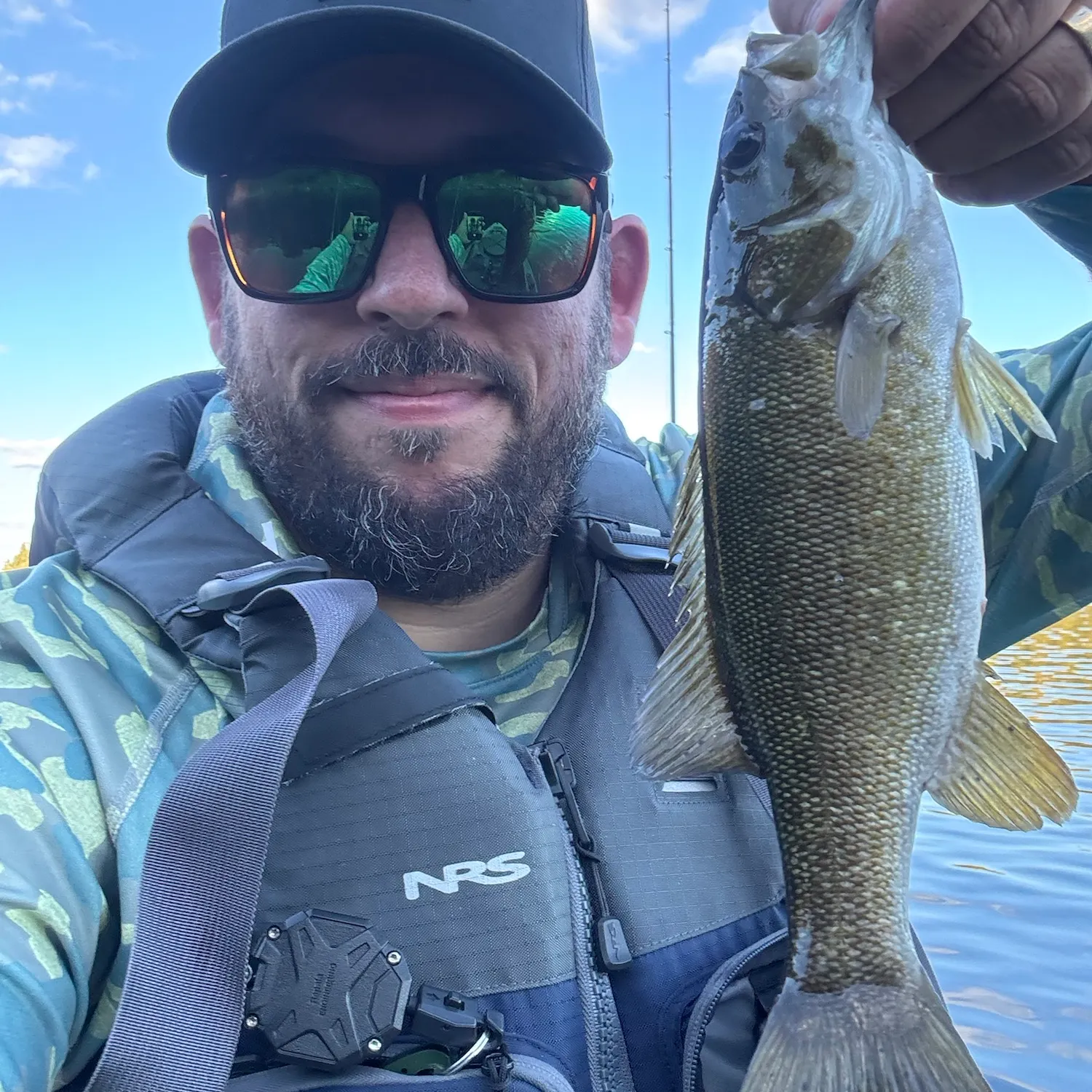Smallmouth bass caught on Fishbrain