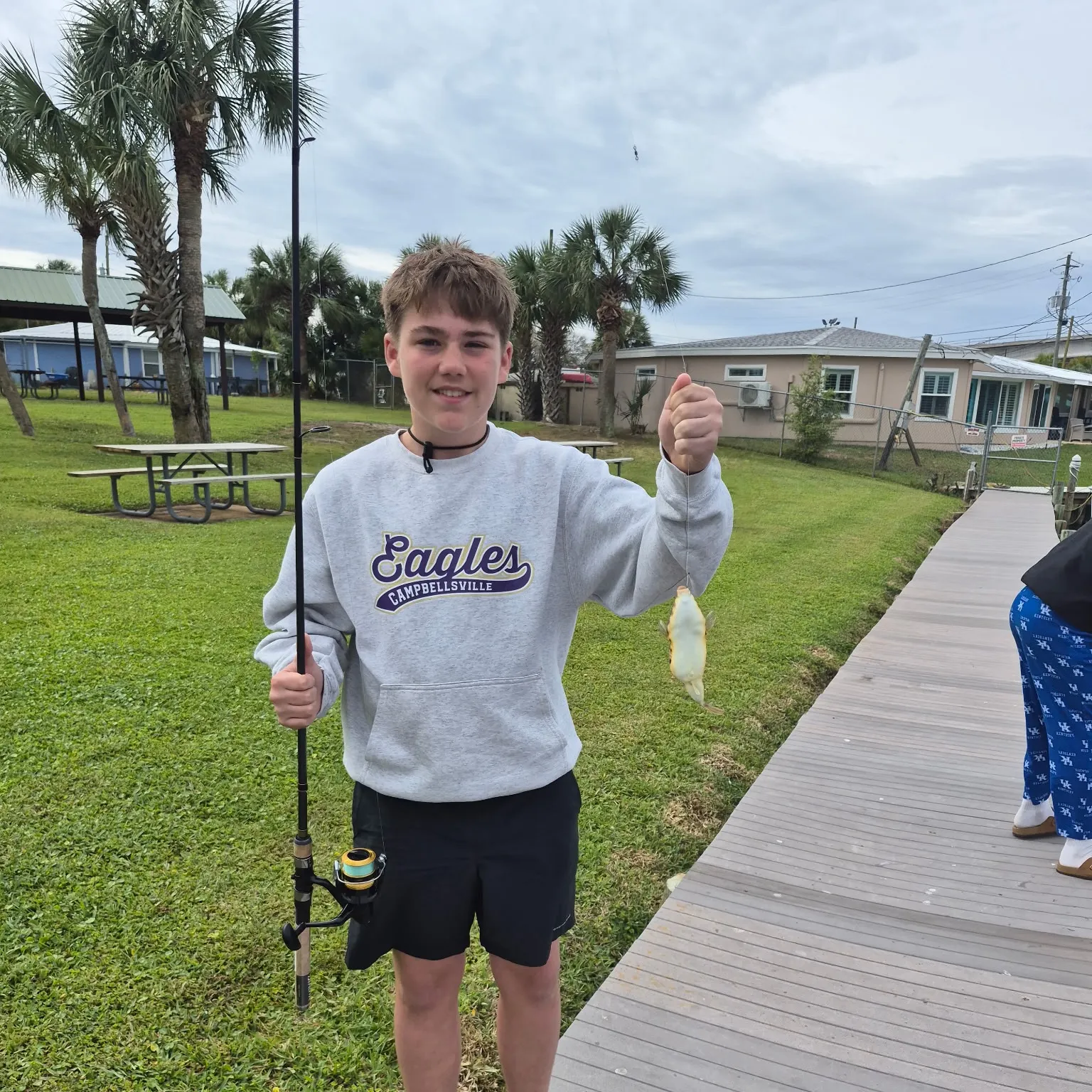 The most recent Evileye pufferfish catches on Fishbrain