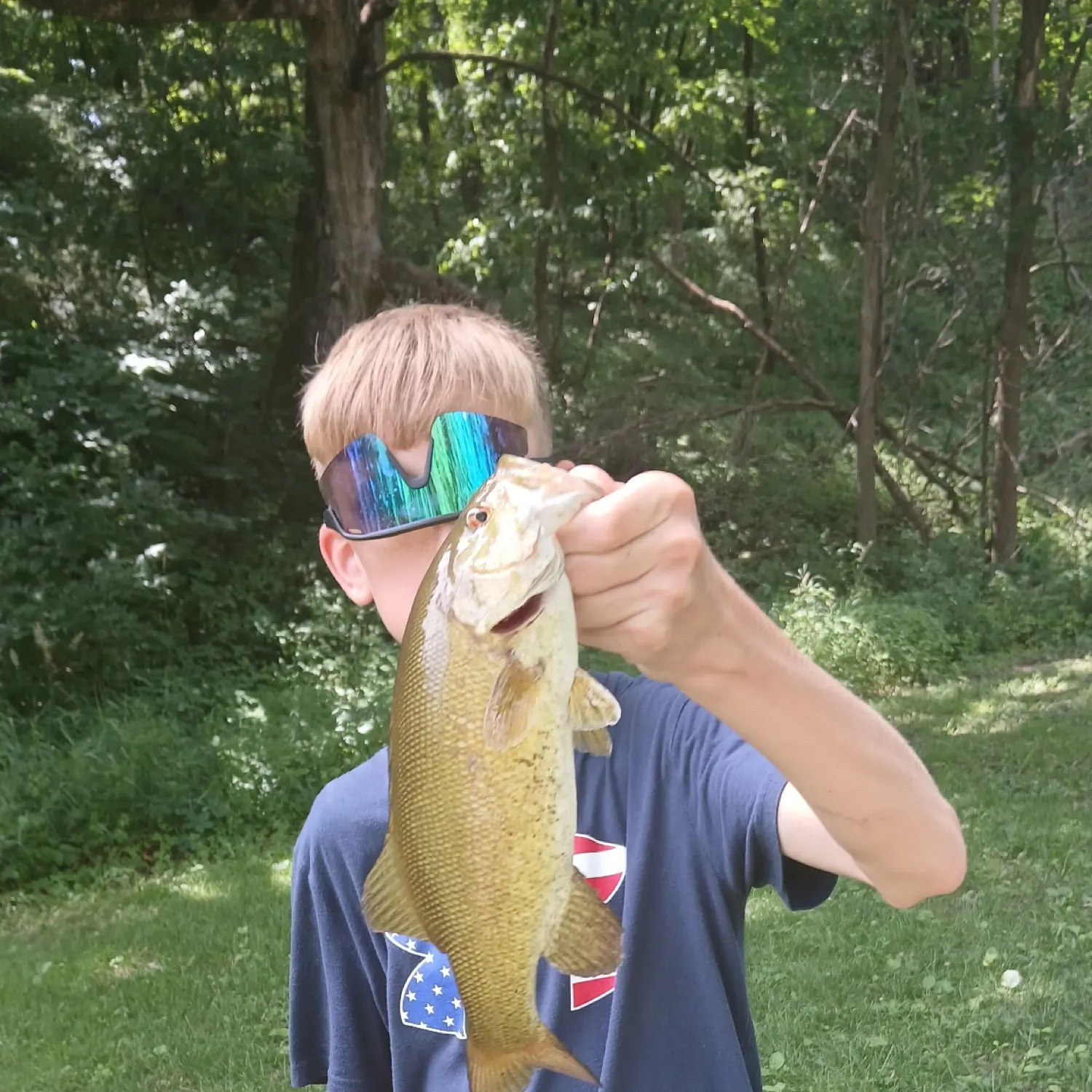 Smallmouth bass caught on Fishbrain