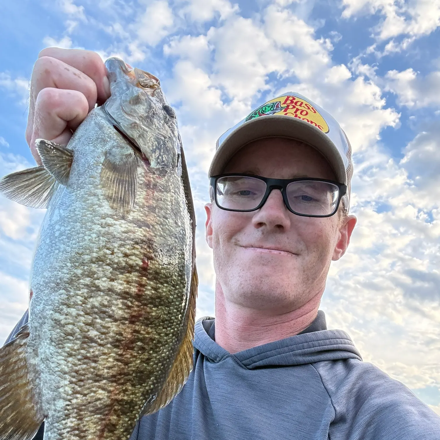 Smallmouth bass caught on Fishbrain