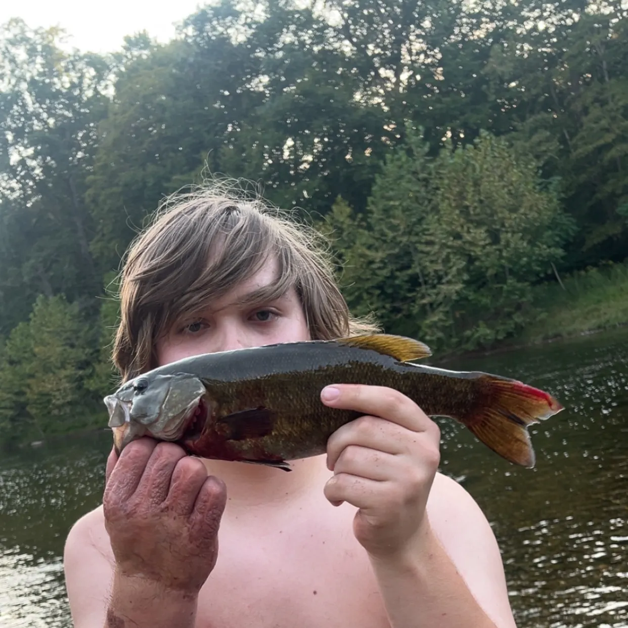 Smallmouth bass caught on Fishbrain