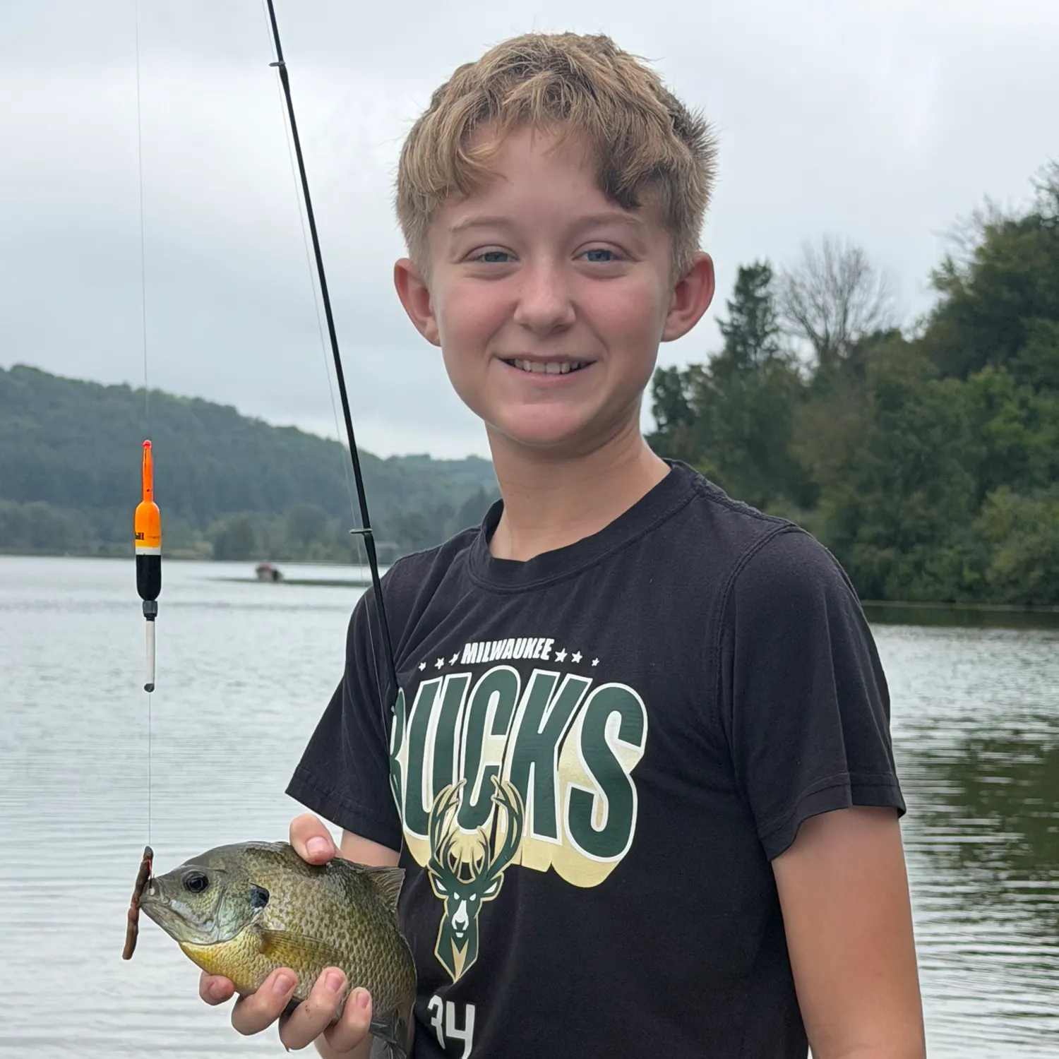 Bluegill caught on Fishbrain