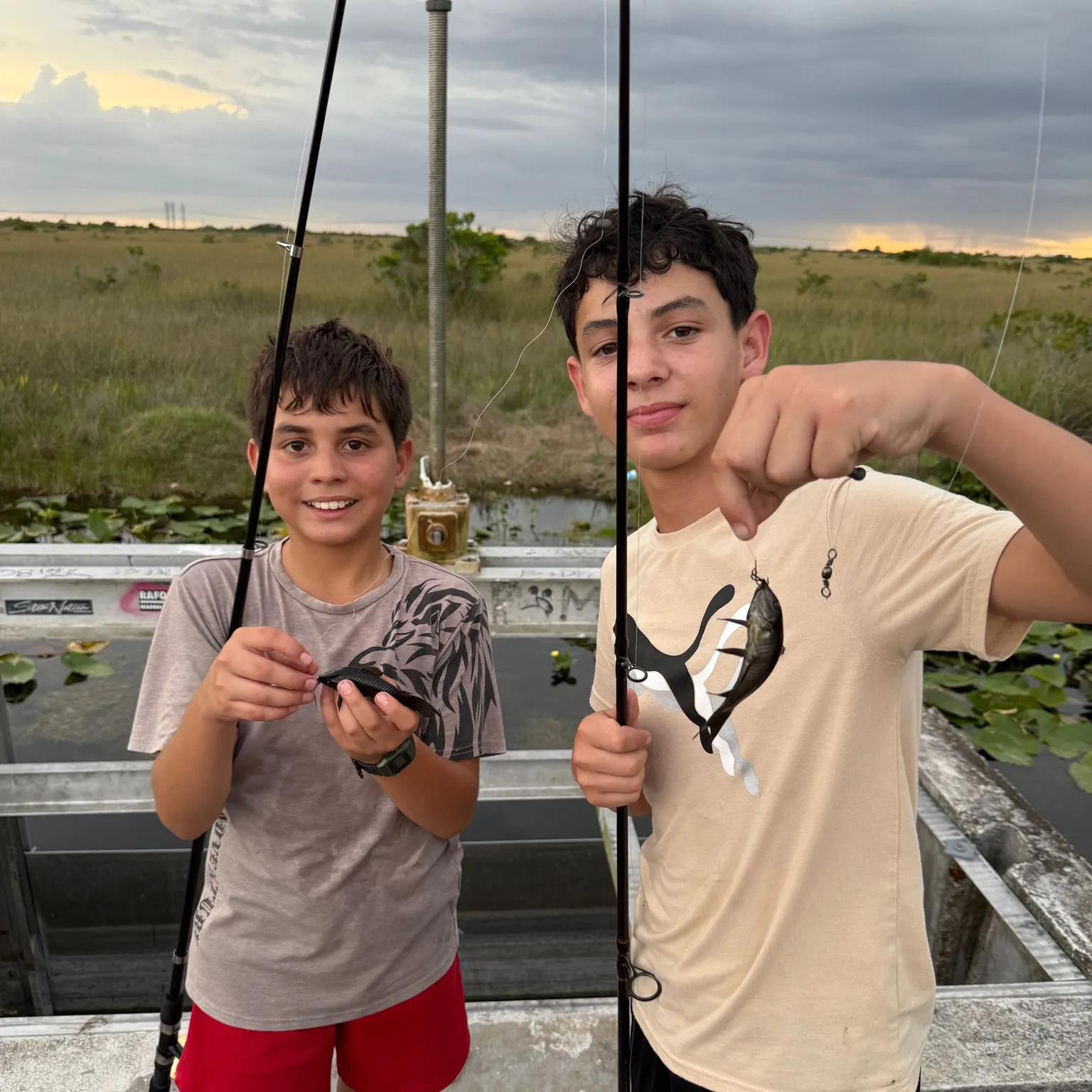 recently logged catches