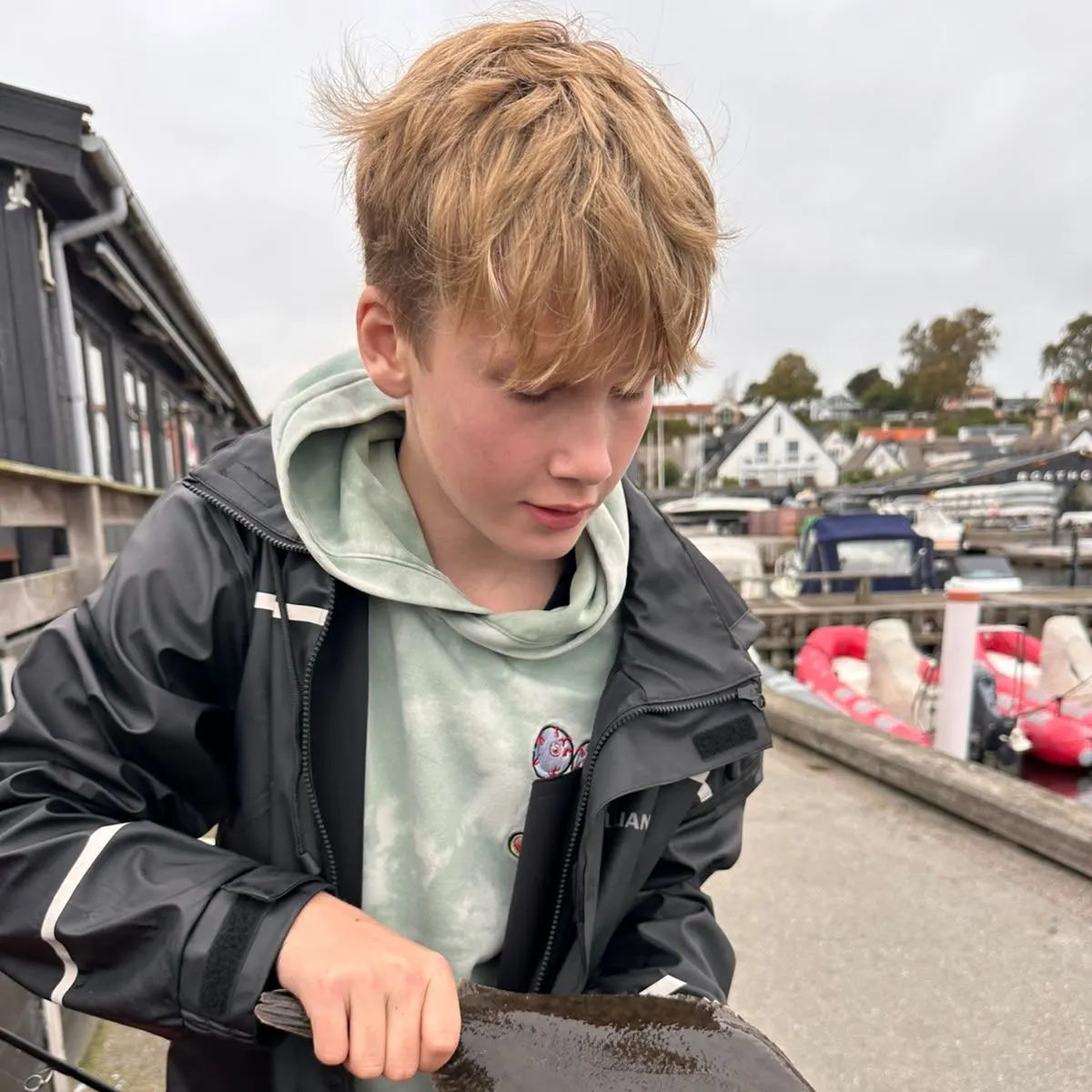 European flounder caught on Fishbrain