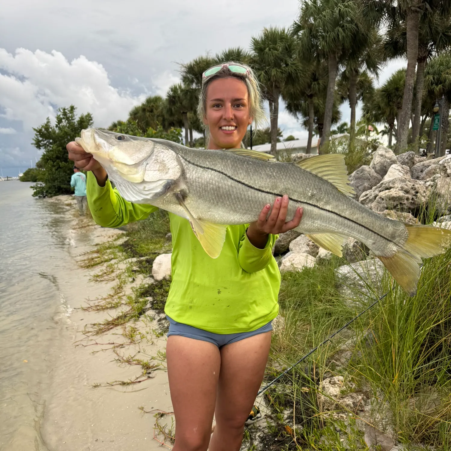 Common snook caught on Fishbrain