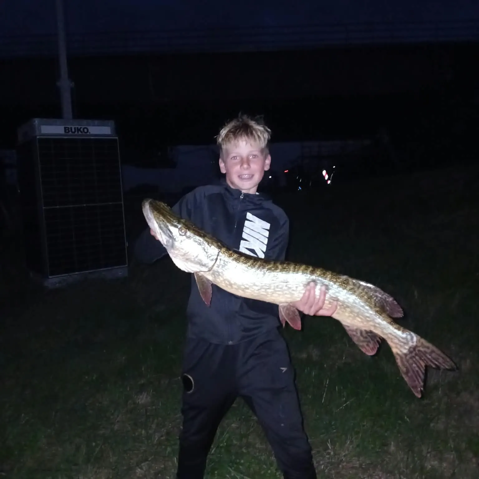 Northern pike caught on Fishbrain
