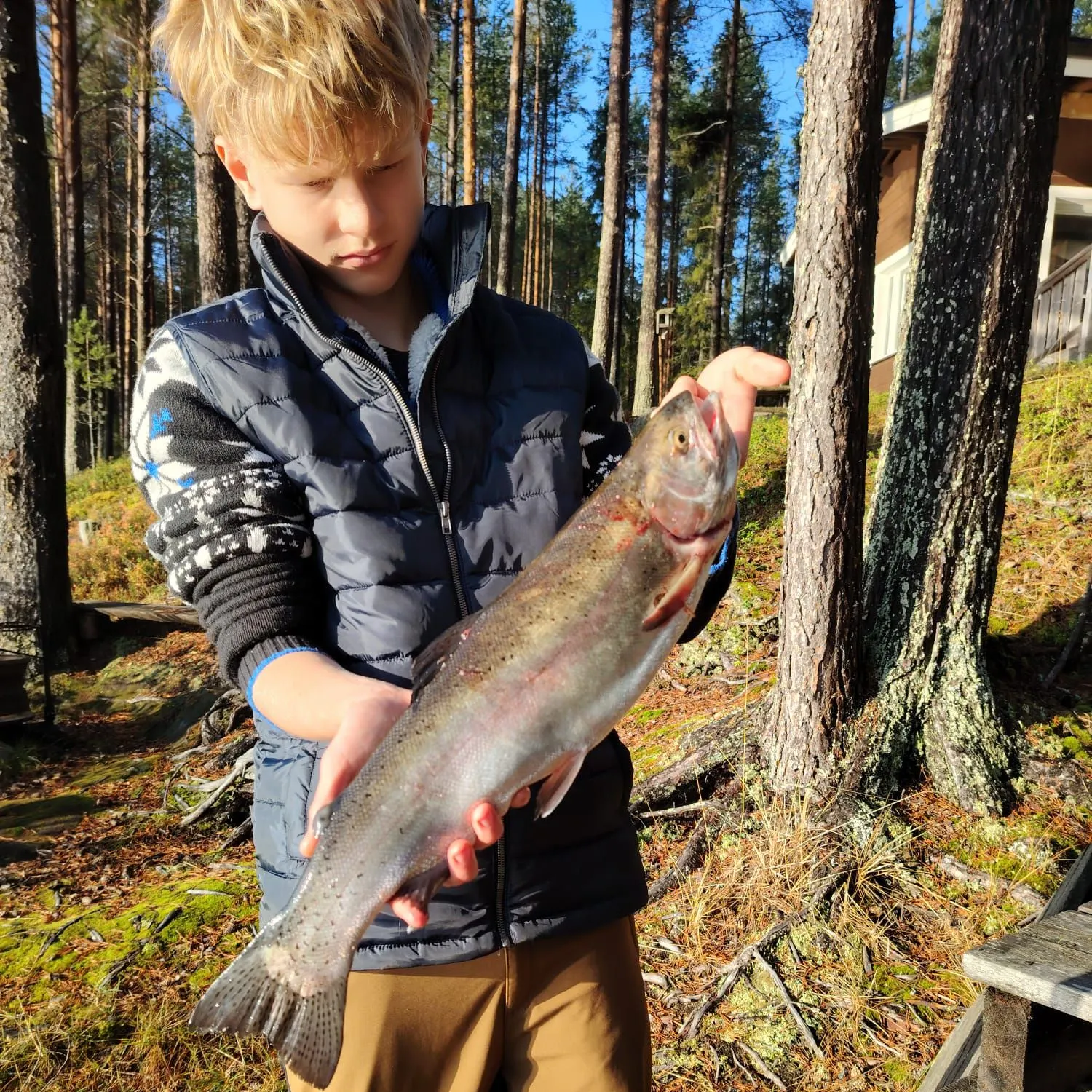 Rainbow trout caught on Fishbrain