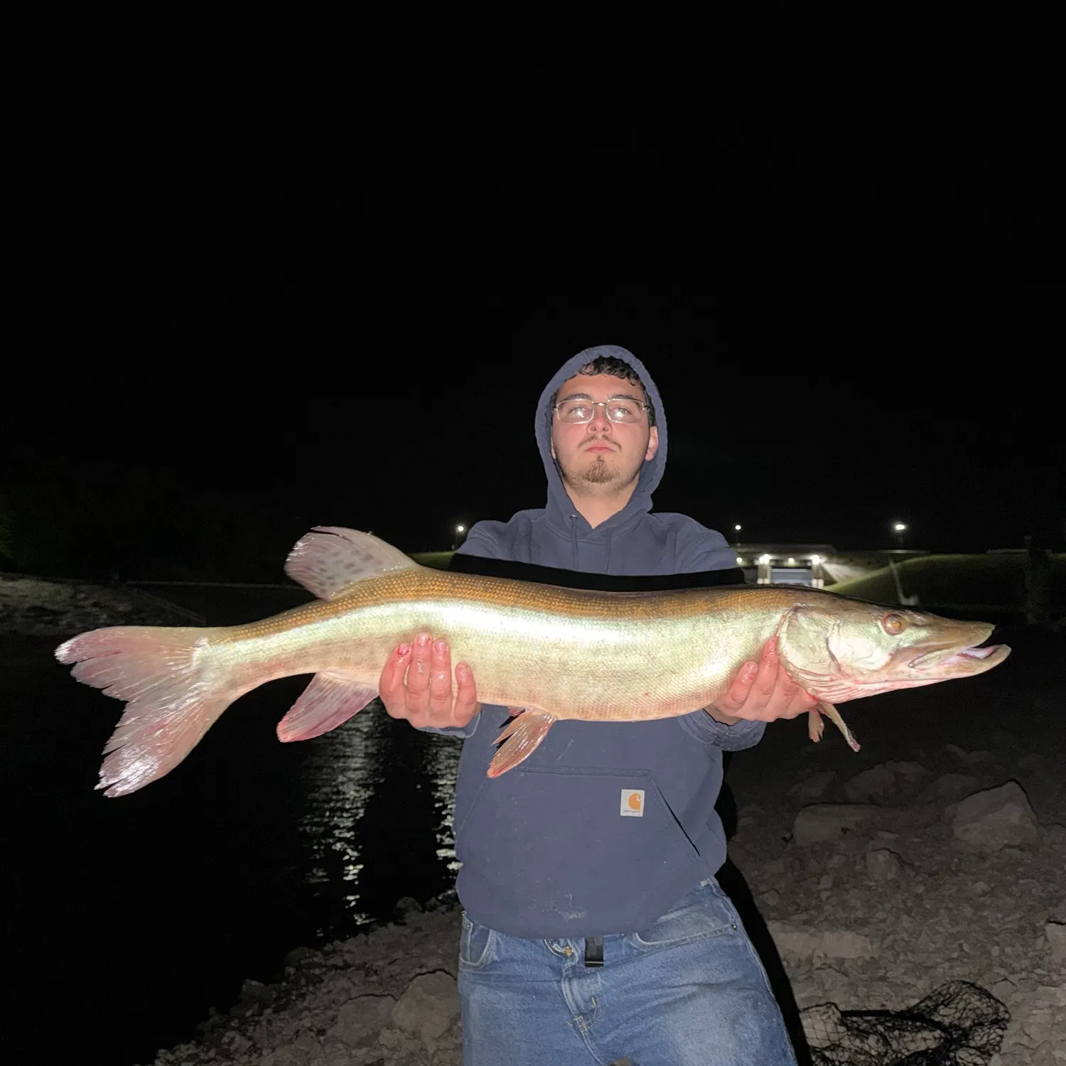 Muskie caught on Fishbrain