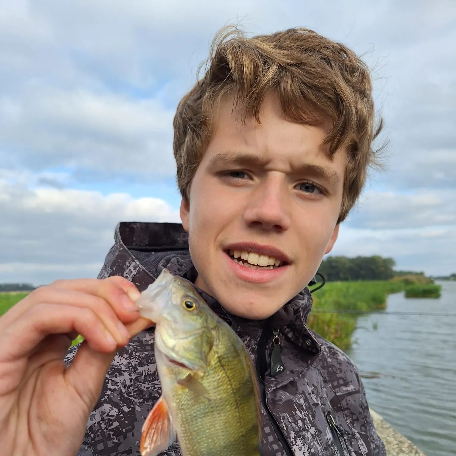 European perch caught on Fishbrain