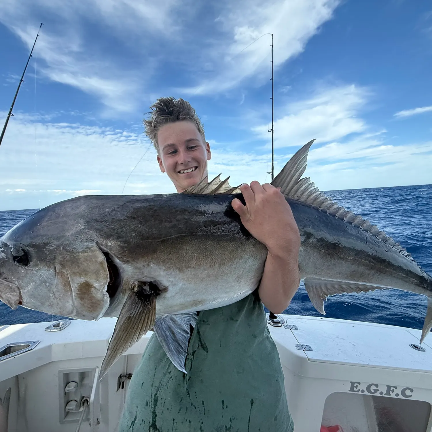 The most recent Greater amberjack catches on Fishbrain