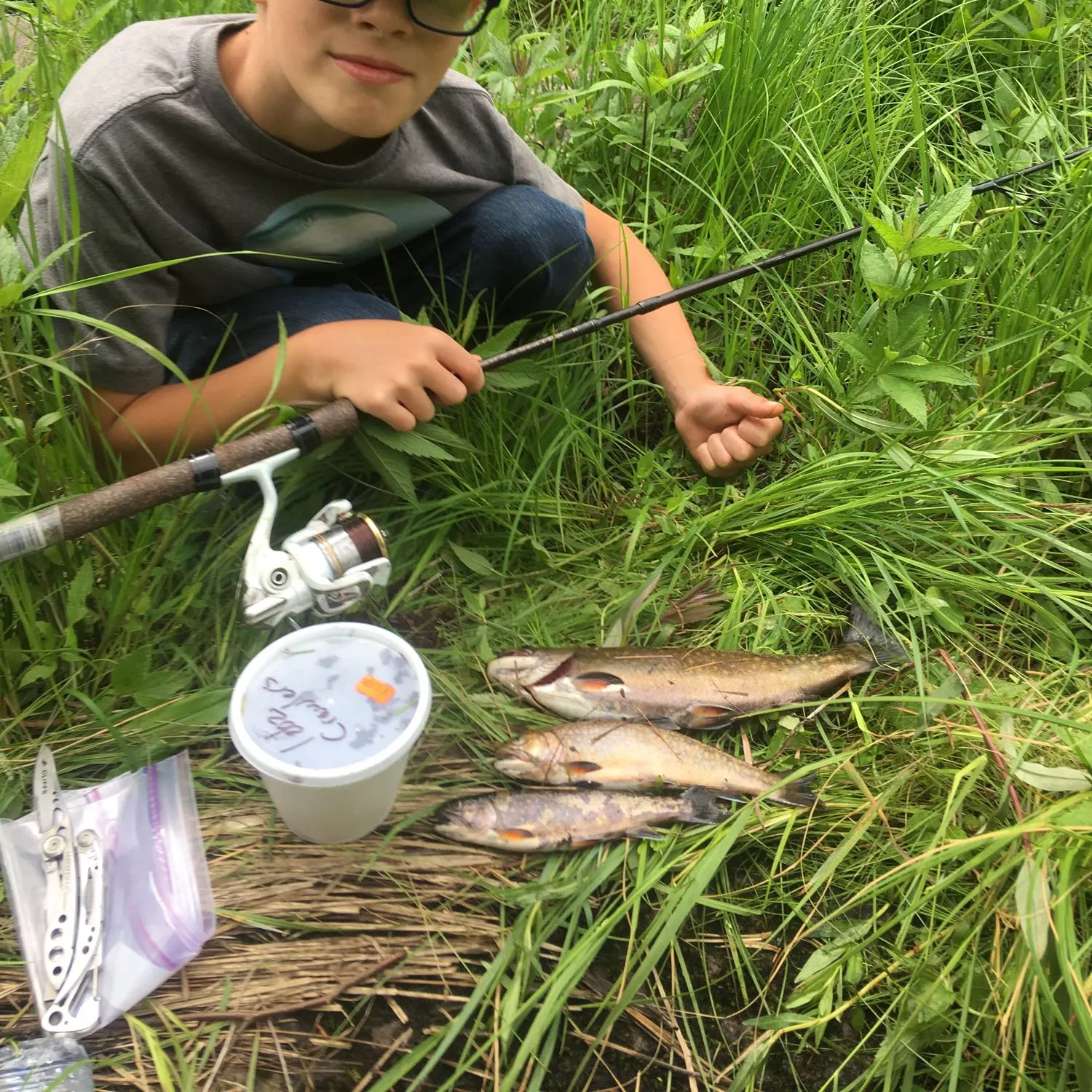 recently logged catches