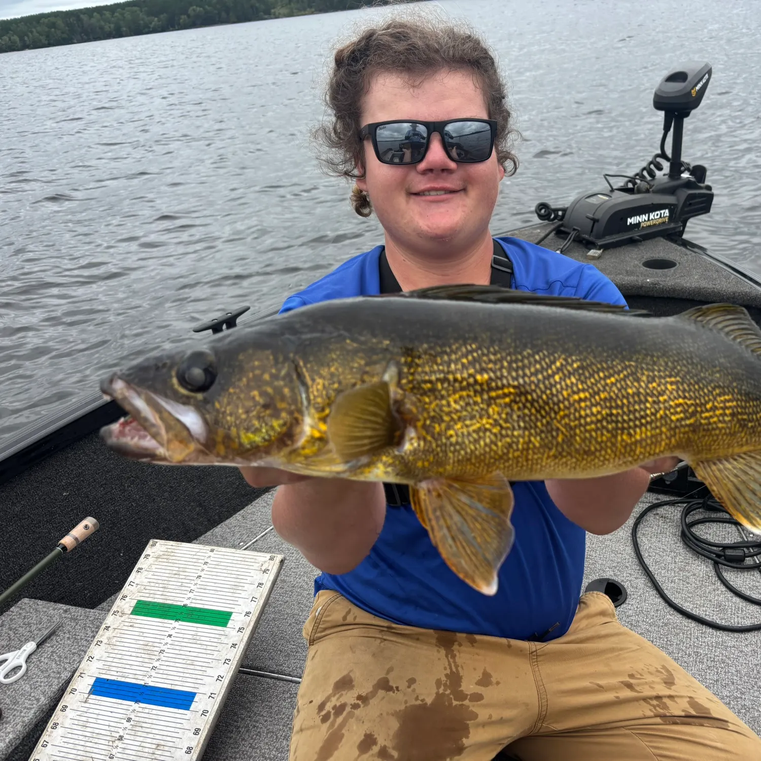 Walleye caught on Fishbrain