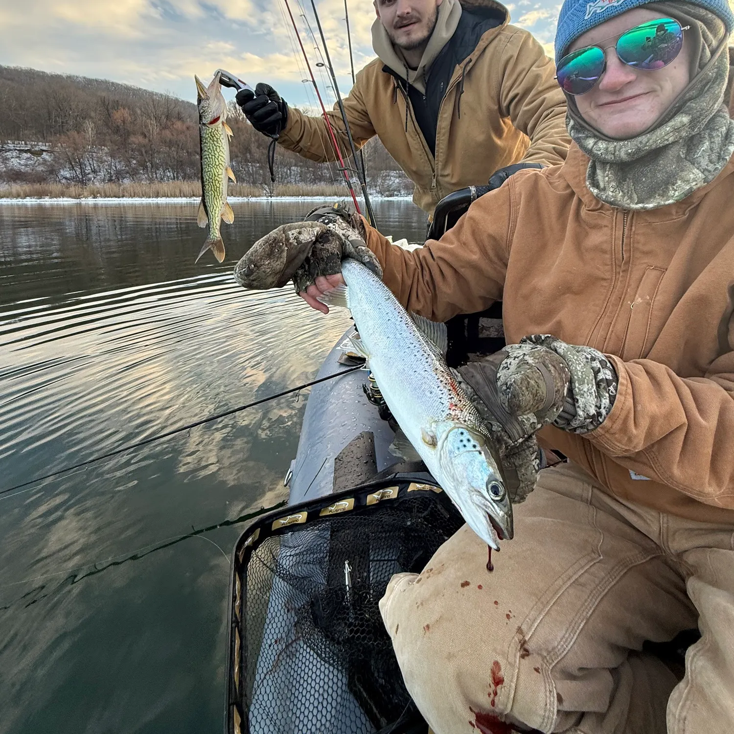 recently logged catches