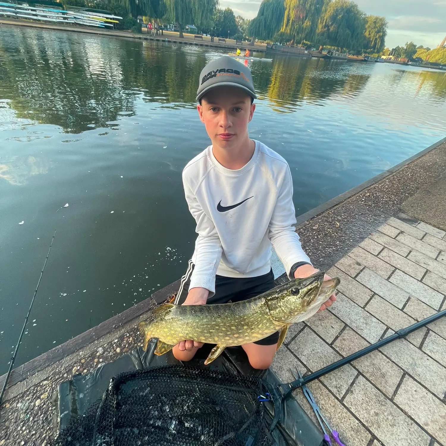 Northern pike caught on Fishbrain