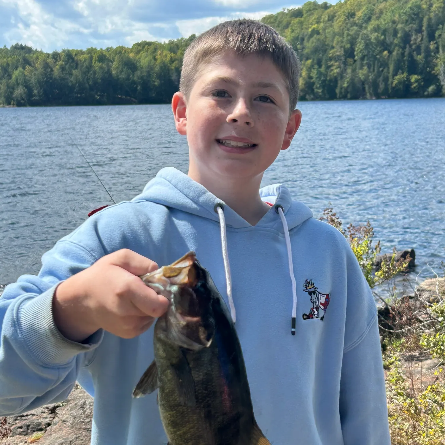 Smallmouth bass caught on Fishbrain