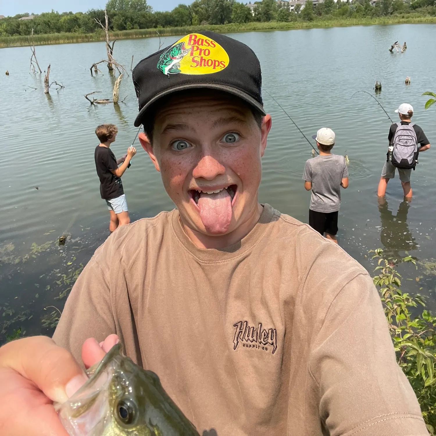 recently logged catches