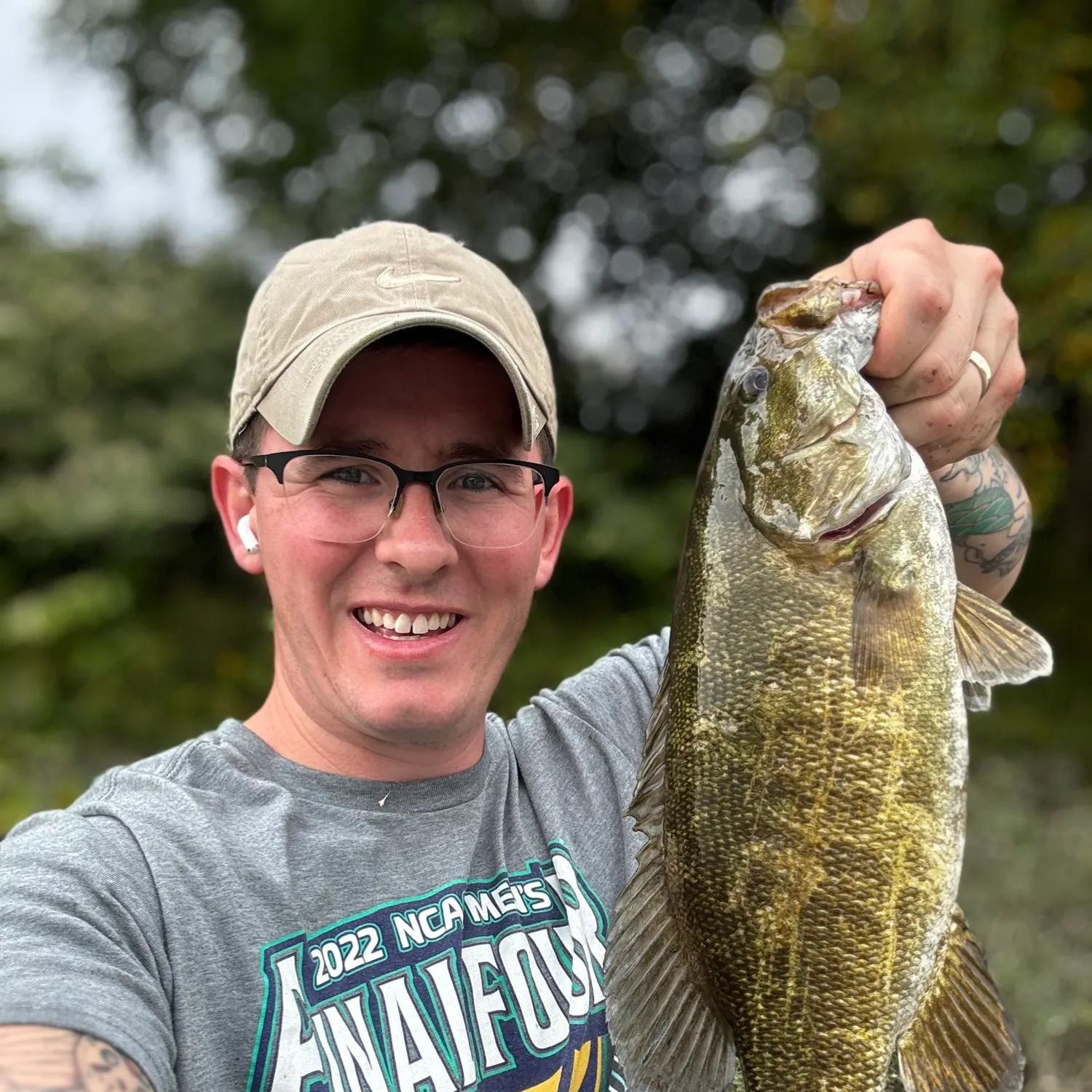 Smallmouth bass caught on Fishbrain