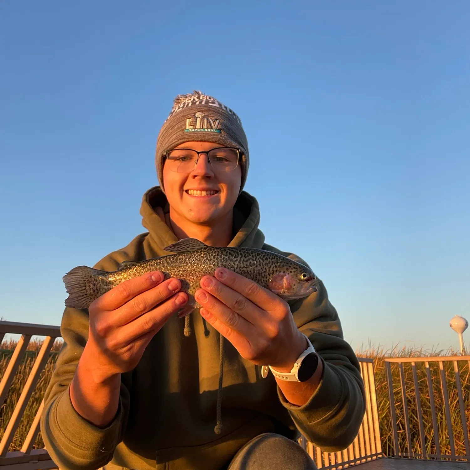 Rainbow trout caught on Fishbrain