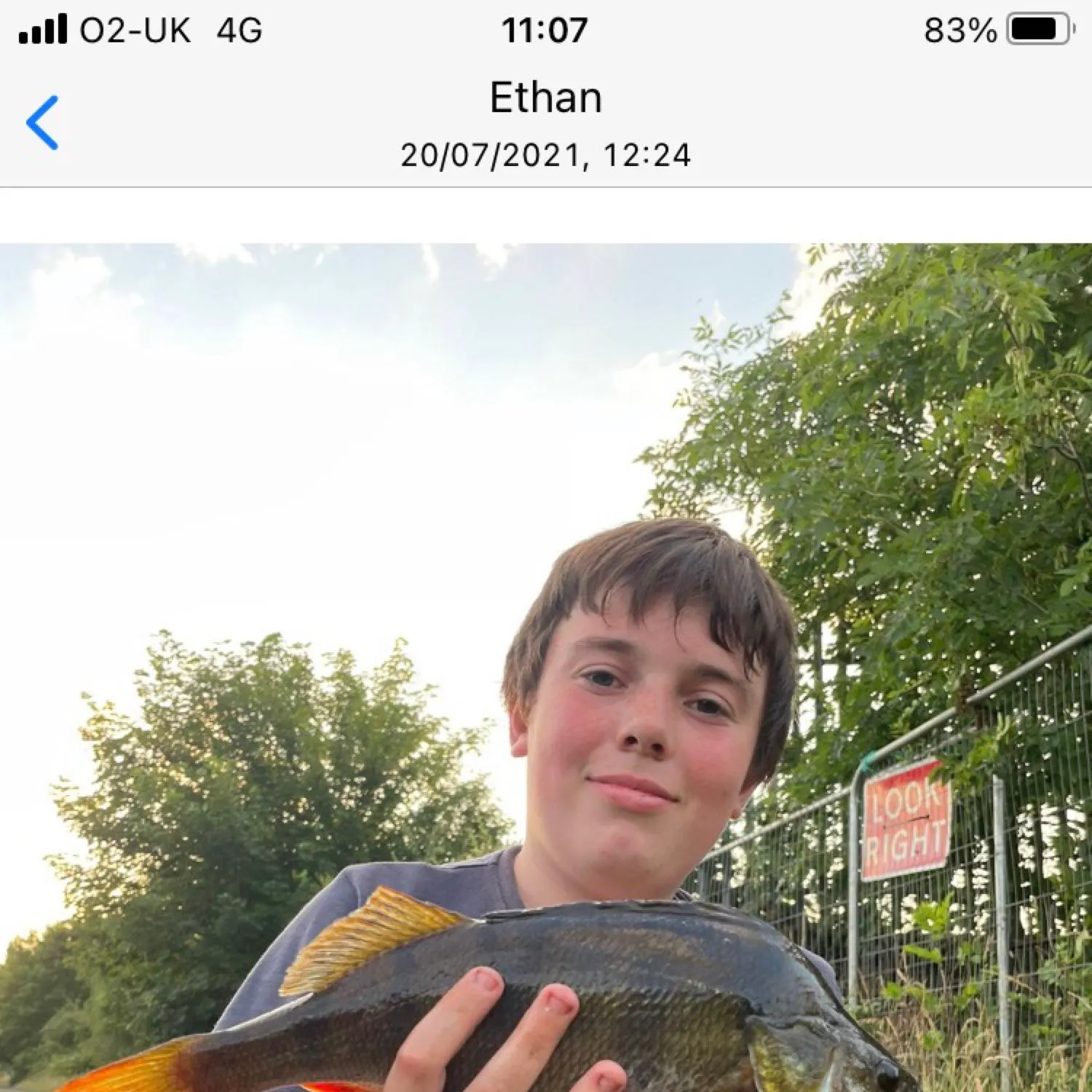 recently logged catches