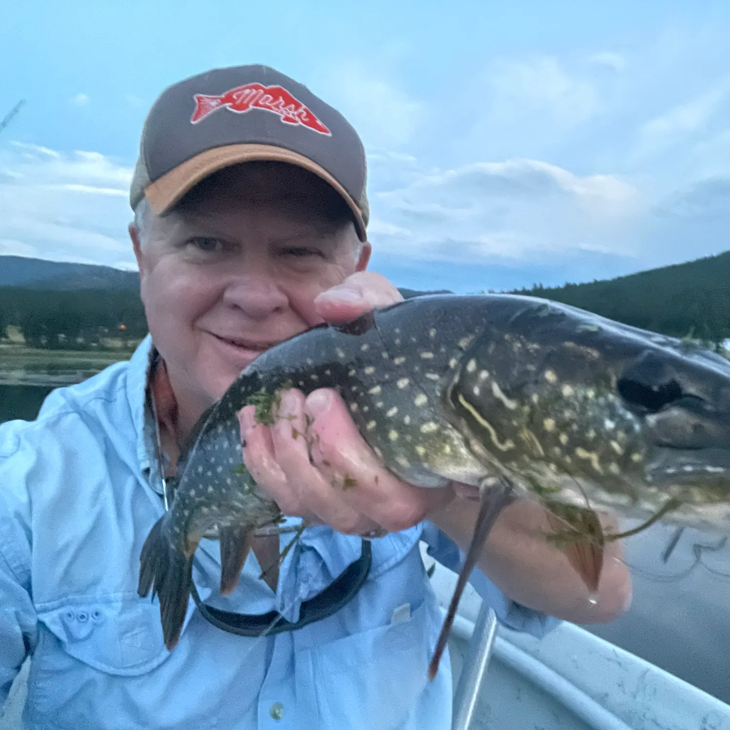 Northern pike caught on Fishbrain