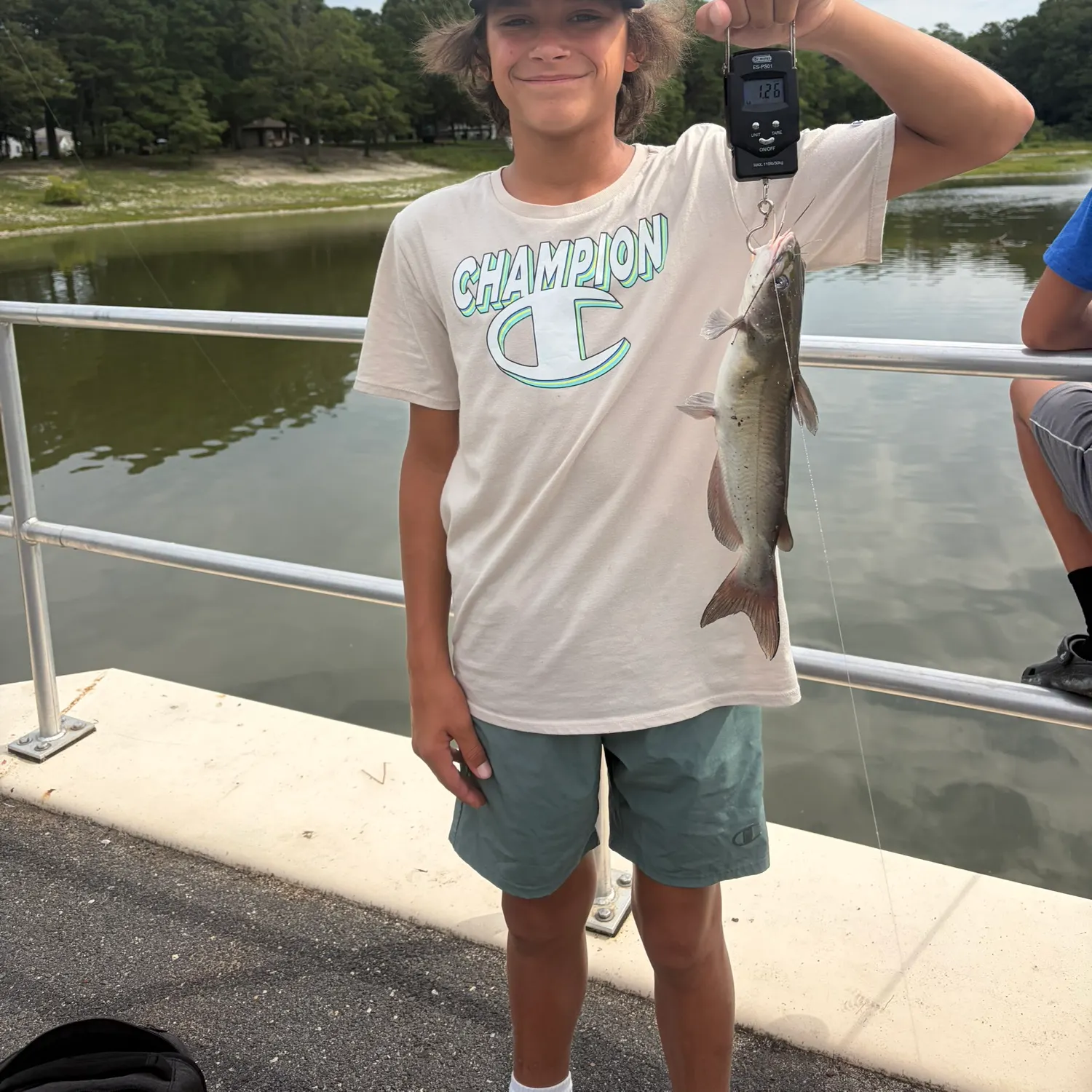 Channel catfish caught on Fishbrain
