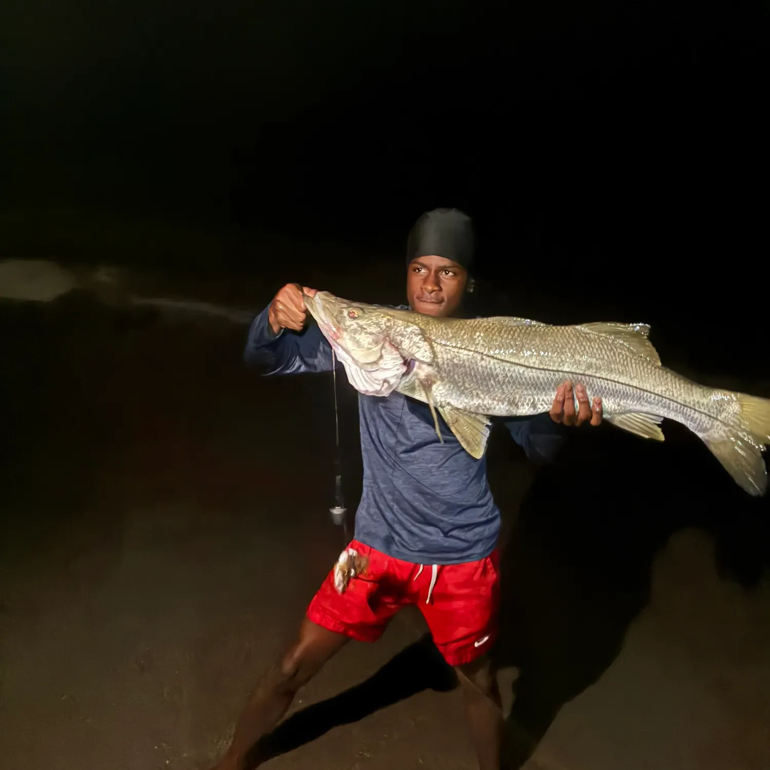 Common snook caught on Fishbrain