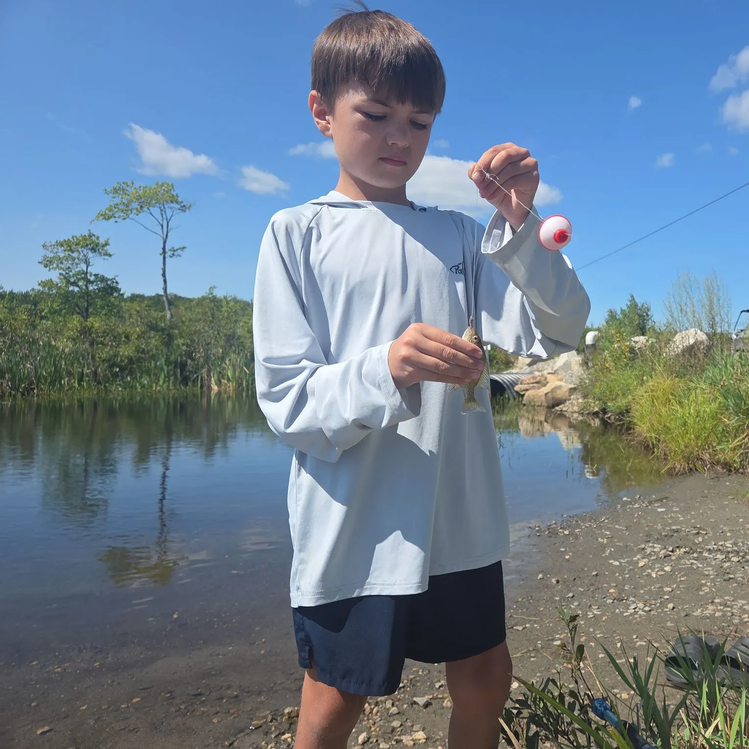 Pumpkinseed caught on Fishbrain
