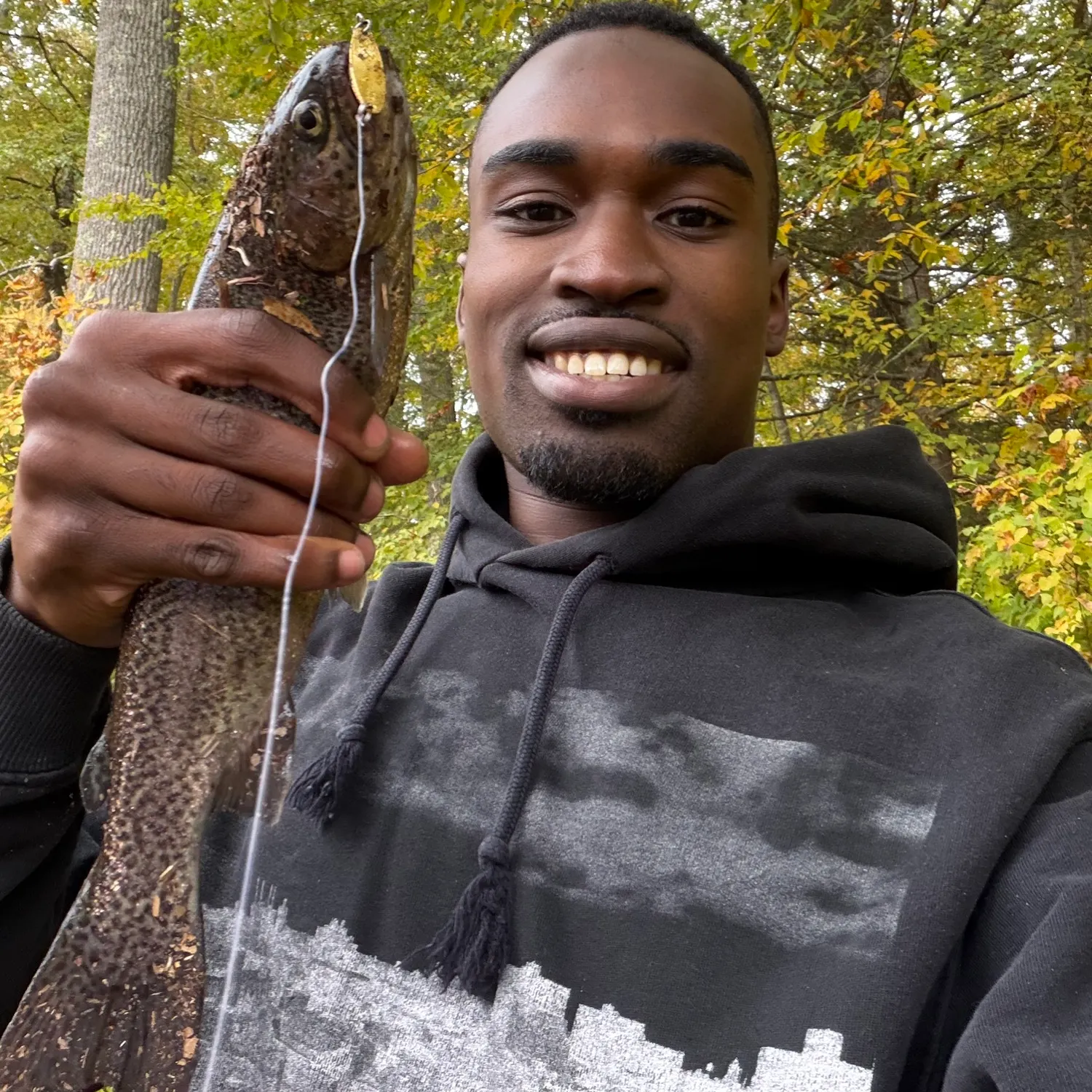 Rainbow trout caught on Fishbrain