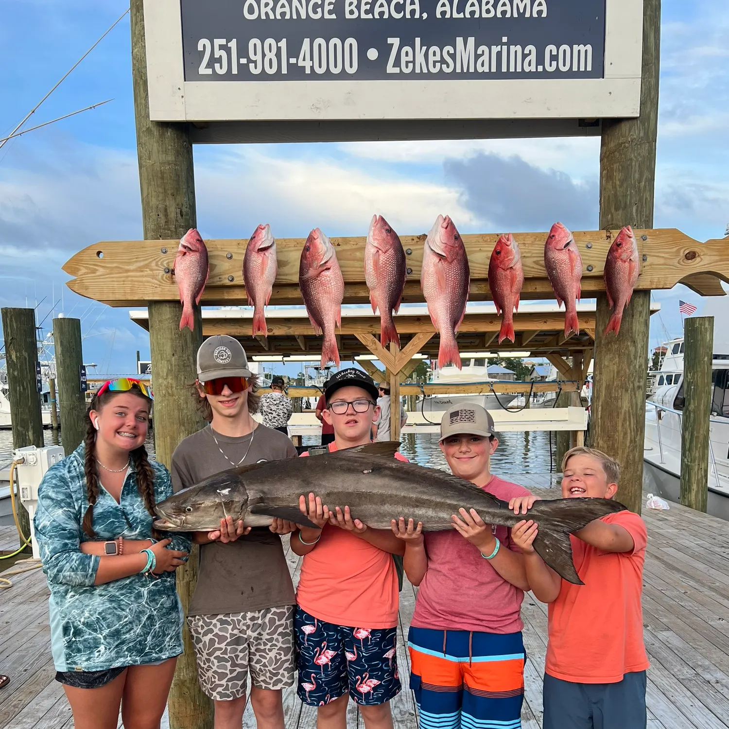 recently logged catches