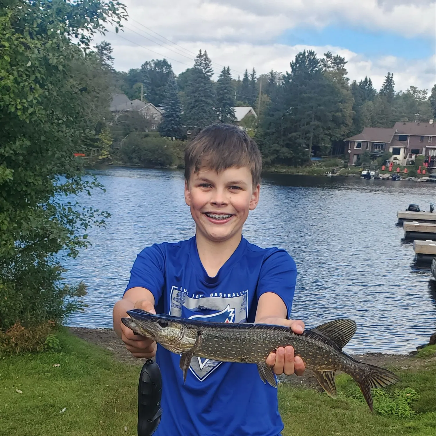 Northern pike caught on Fishbrain