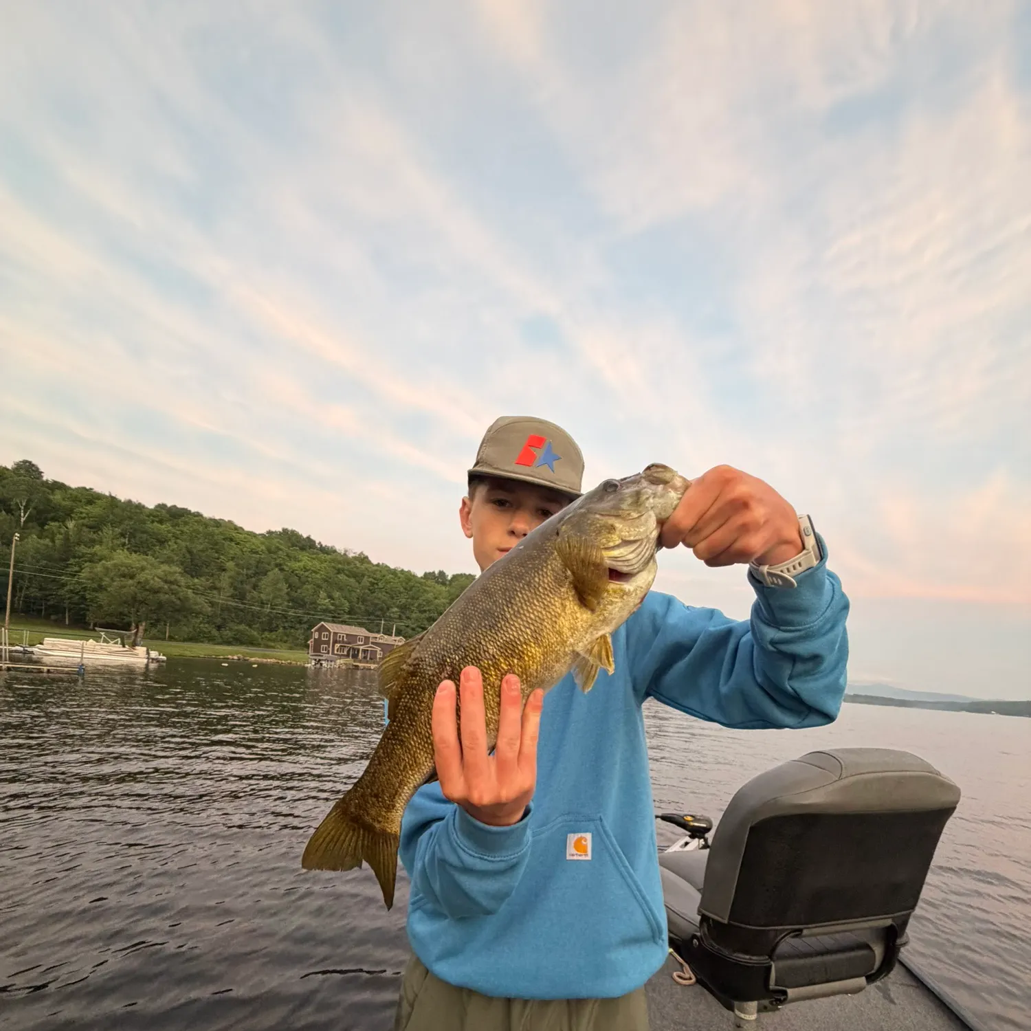 recently logged catches