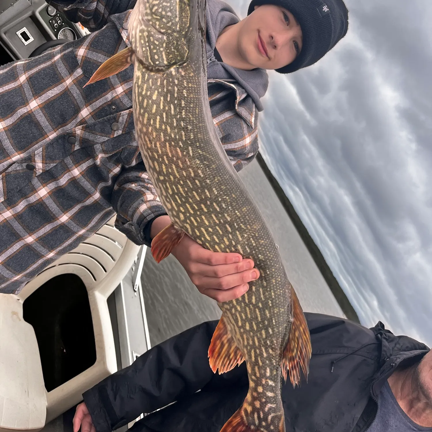 Northern pike caught on Fishbrain