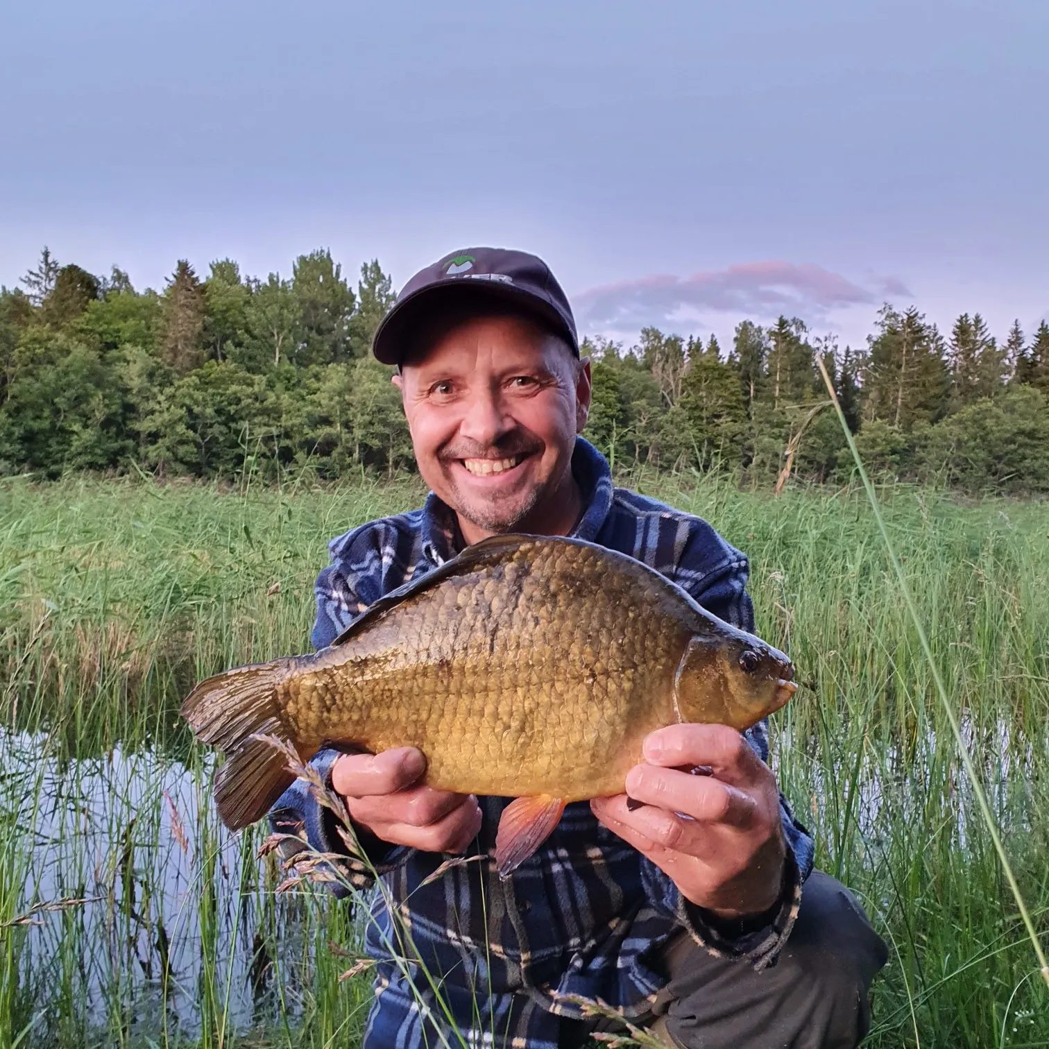 The most popular recent Crucian carp catch on Fishbrain